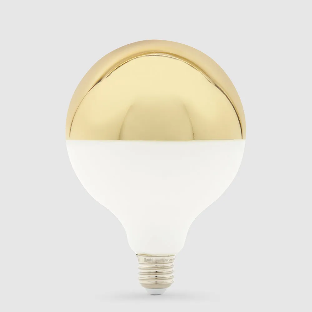 8W G125 Gold Crown LED Globe E27
