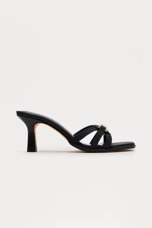Alesti Hardware Mules - Black