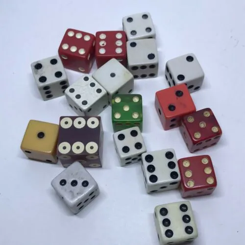 Antique Vintage Rare Dice Collection