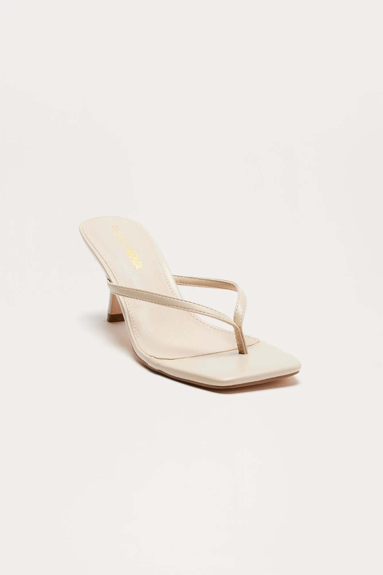 Ayla Thong Mules - Off White