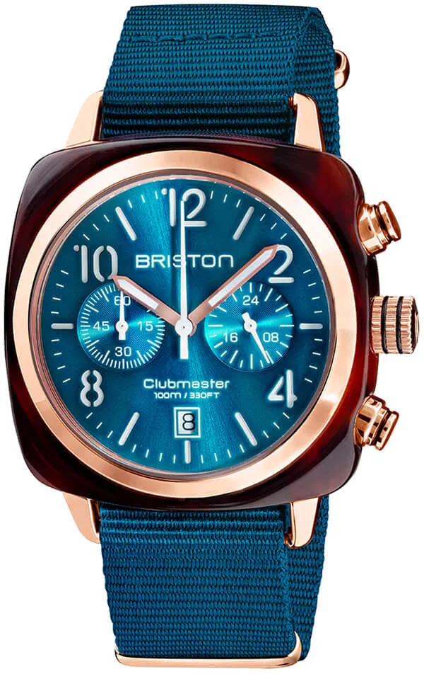 BRIS Watch Clubmaster Classic Acetate Gold