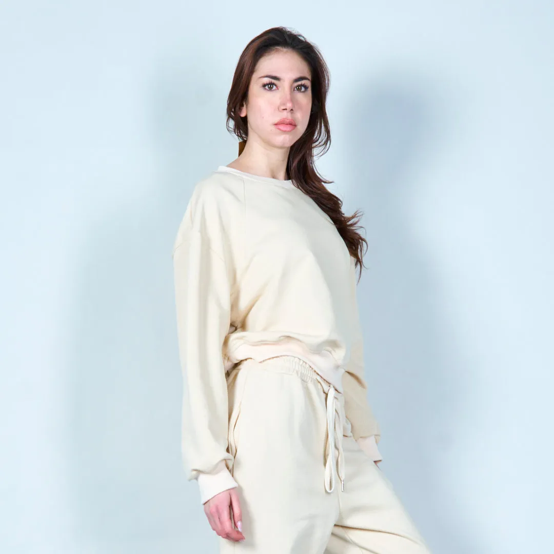 Casual raglan sleeve sweatshirt wholesale