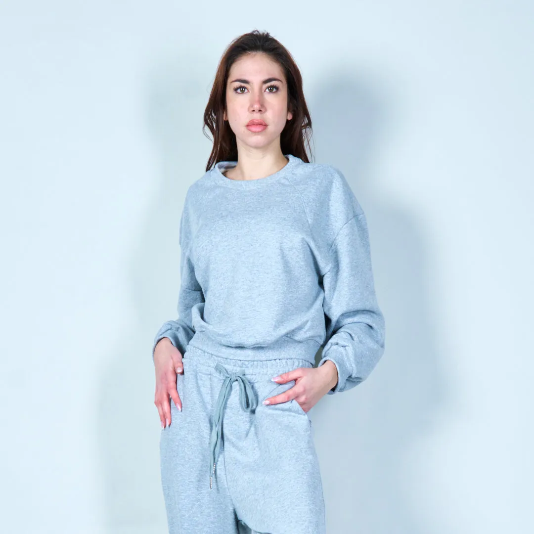 Casual raglan sleeve sweatshirt wholesale