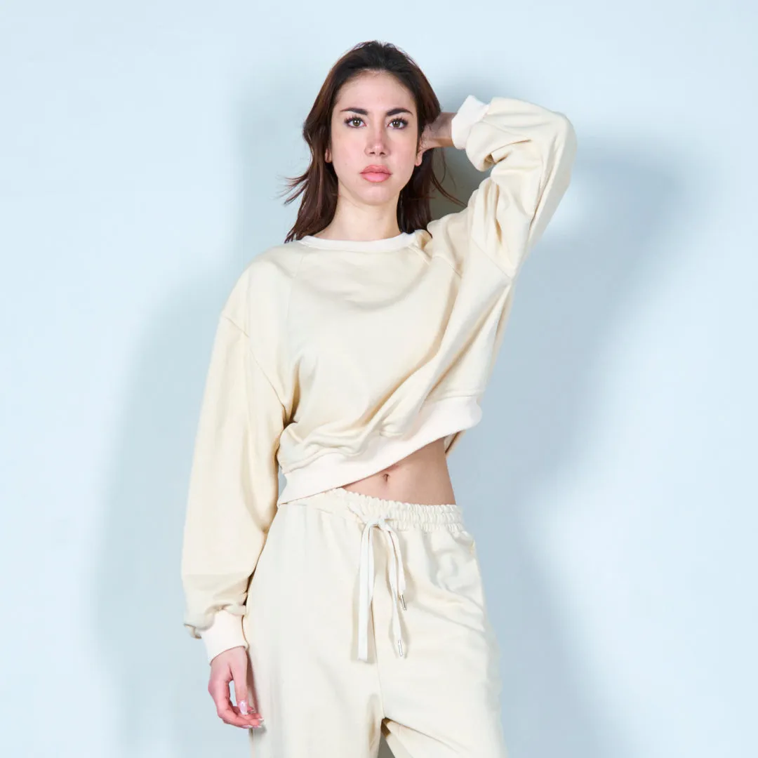 Casual raglan sleeve sweatshirt wholesale