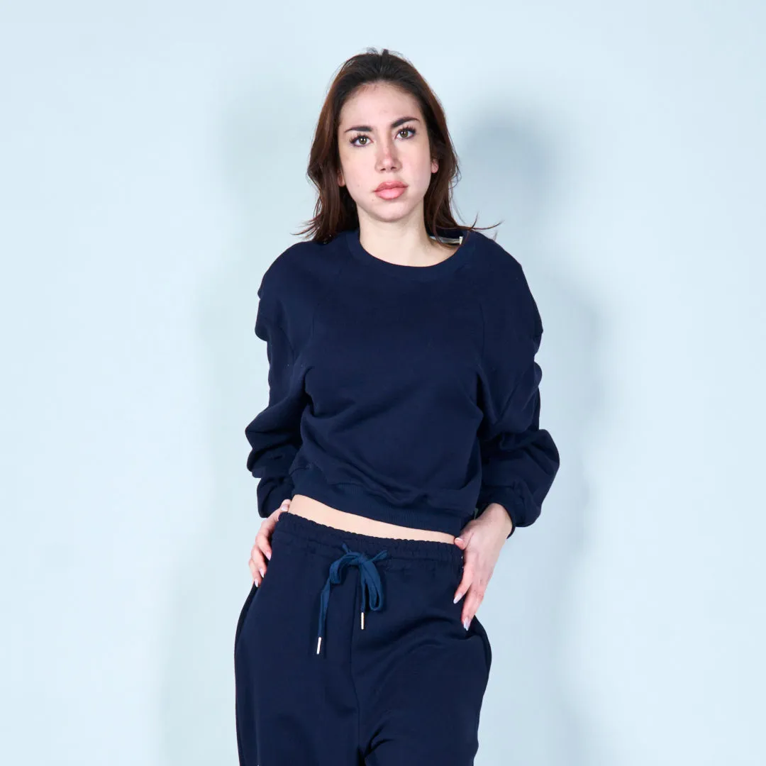 Casual raglan sleeve sweatshirt wholesale