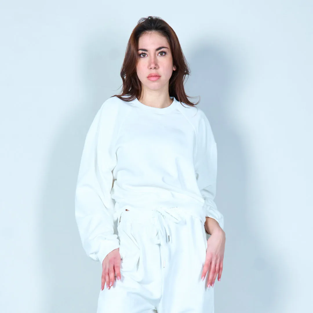 Casual raglan sleeve sweatshirt wholesale