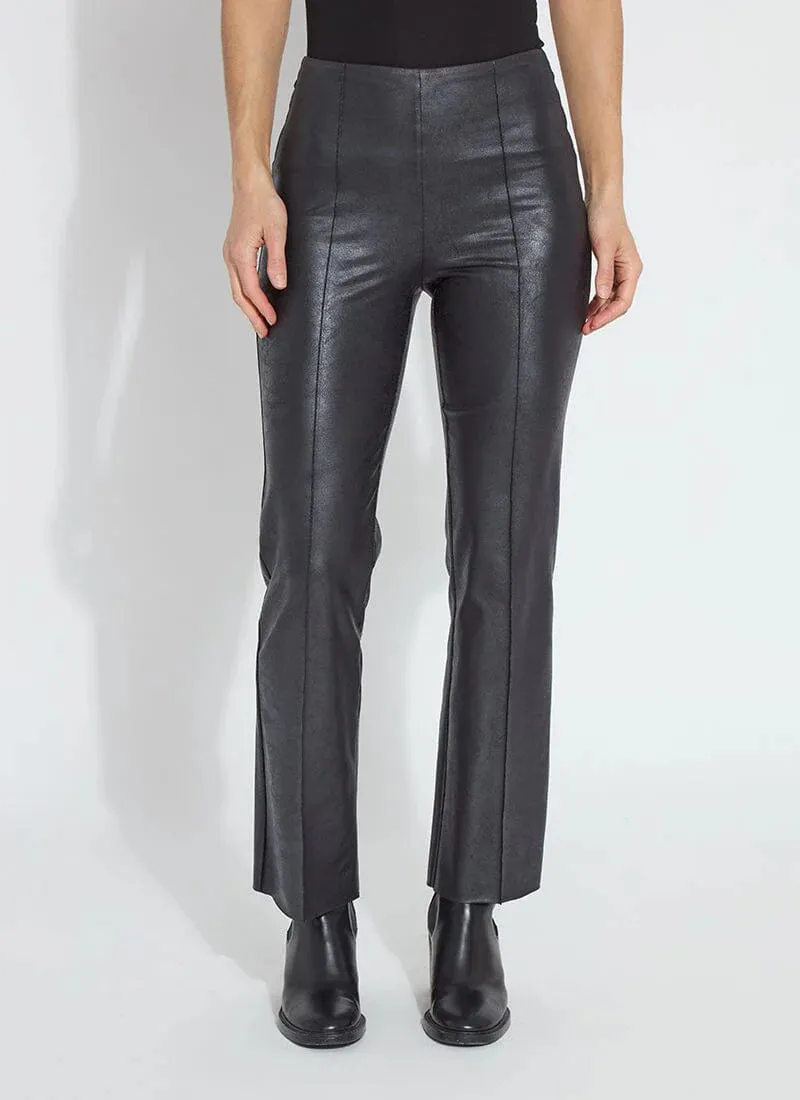 Final Sale Elysse Foiled Leather Pant in Black - Lysse 10-3401