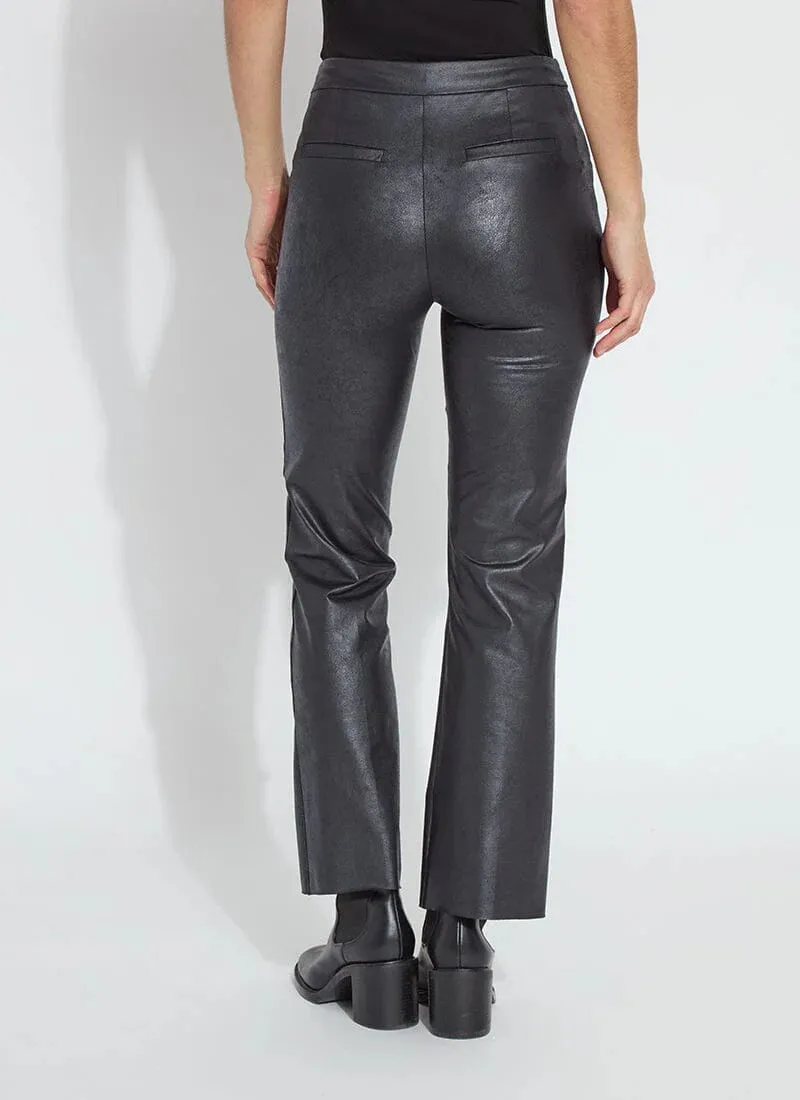 Final Sale Elysse Foiled Leather Pant in Black - Lysse 10-3401