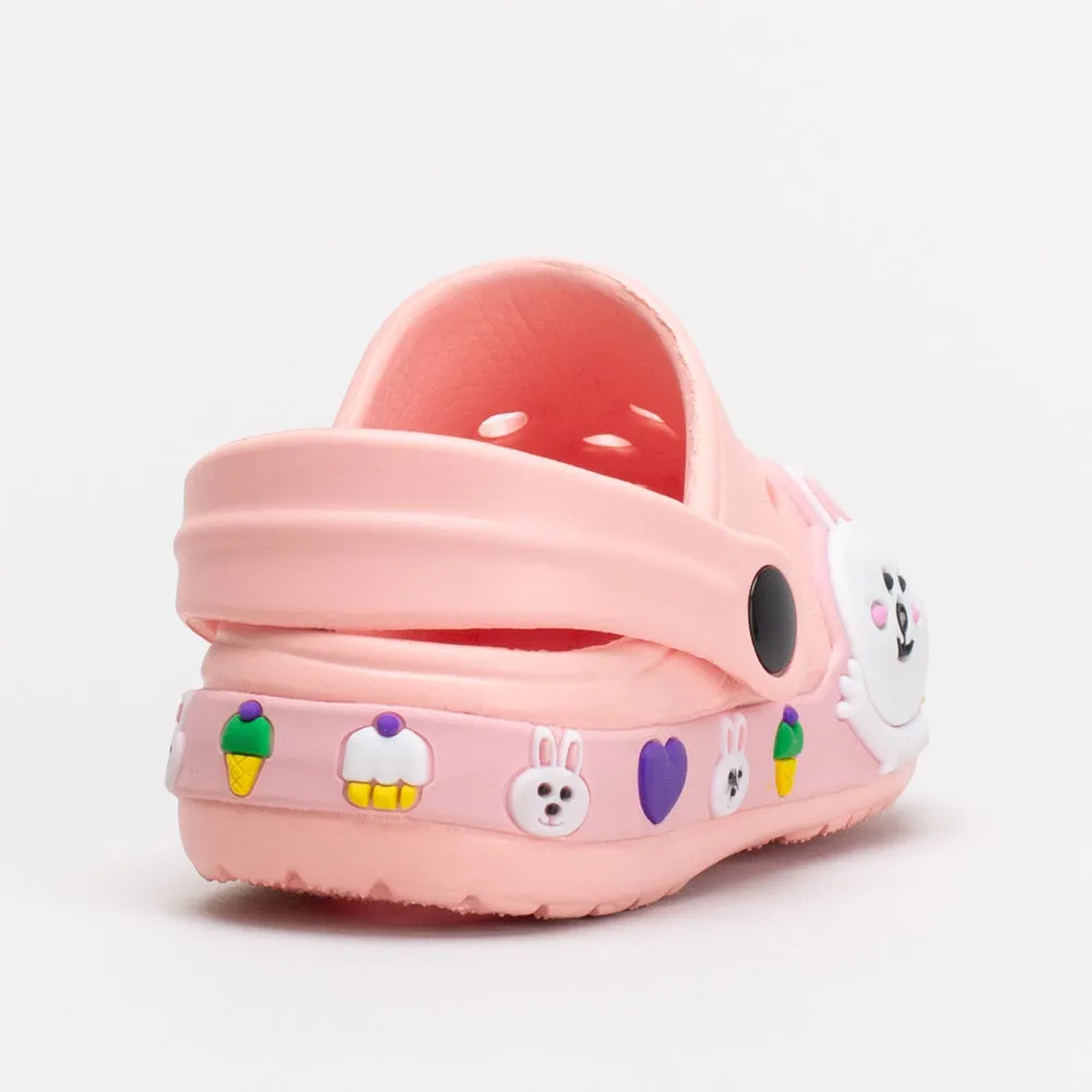 Girls Pink Clog _ 154909