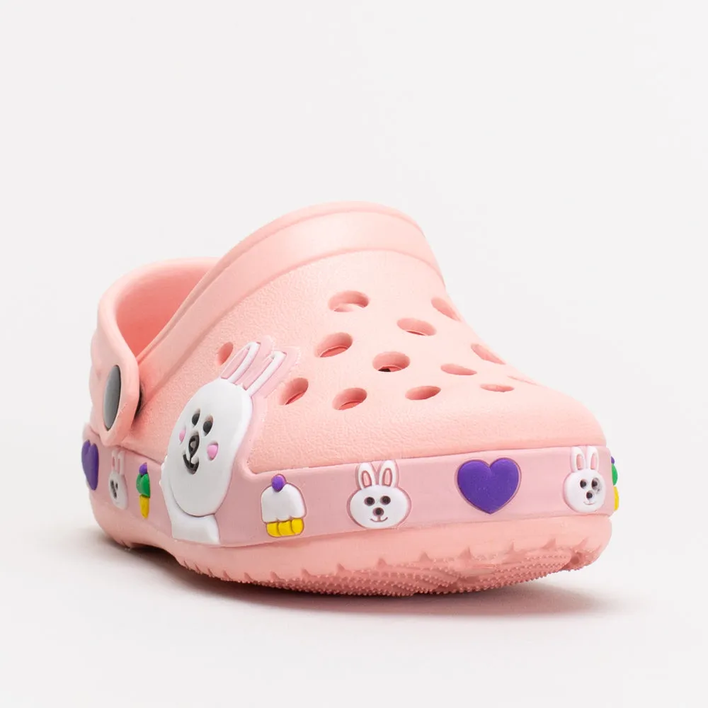 Girls Pink Clog _ 154909