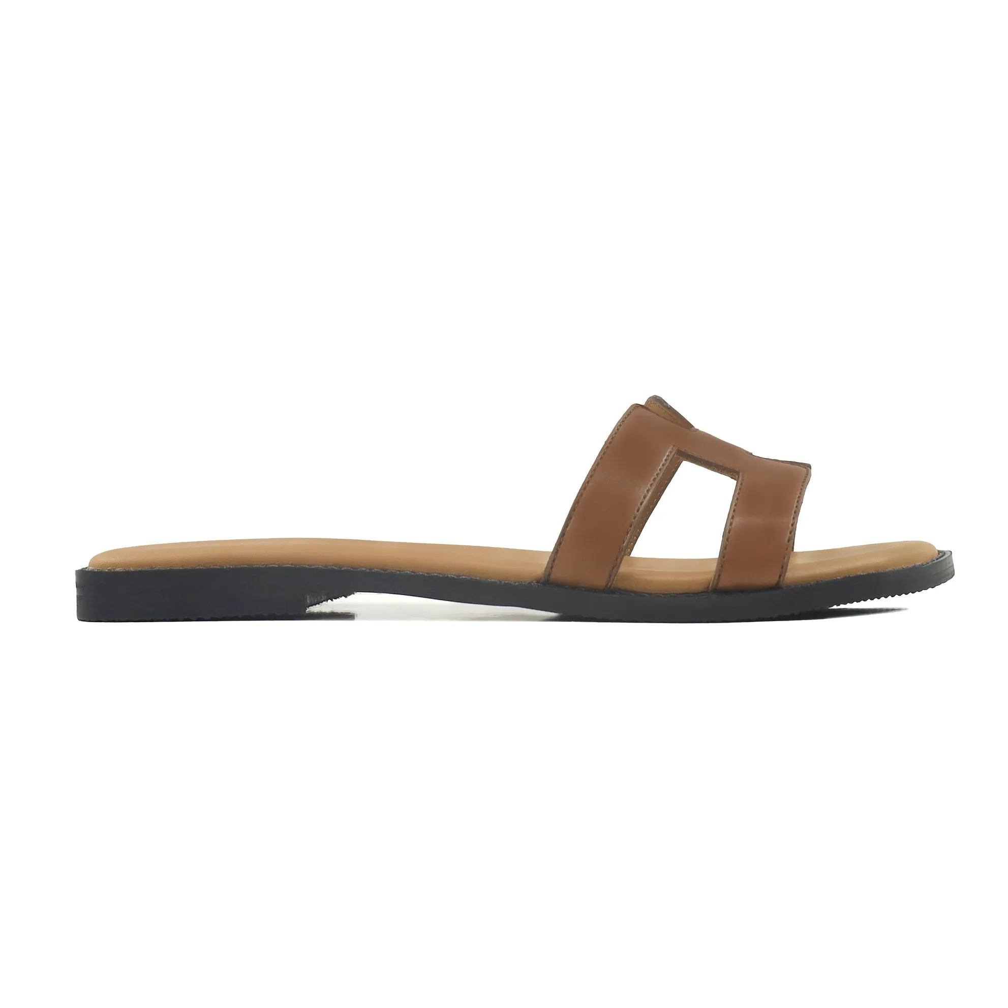 Stephanie - Women's Brown Slipper
