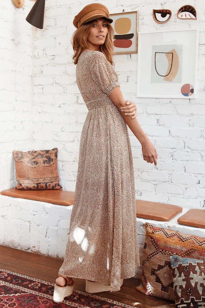 Sunnybrook Maxi Dress Leopard