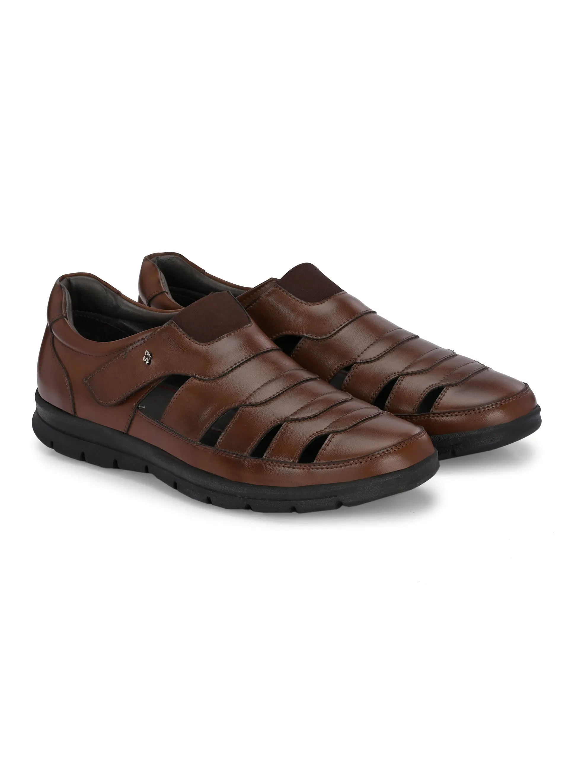 Verde Brown Shoe Style Sandals